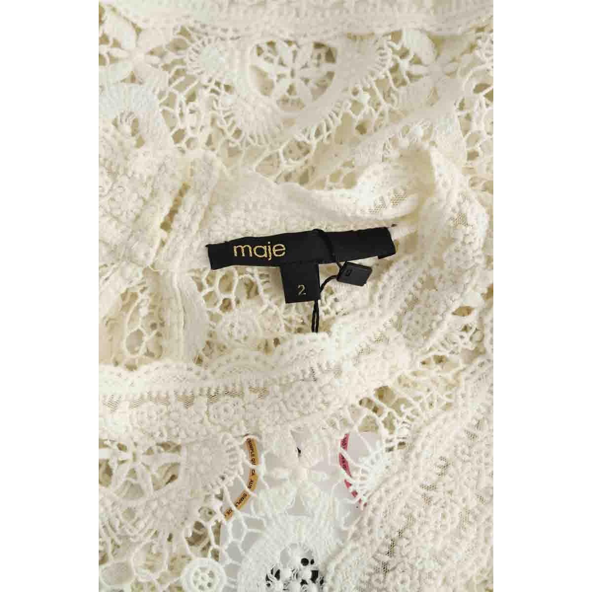 Blouse - Très Bon État blanc, MAJE