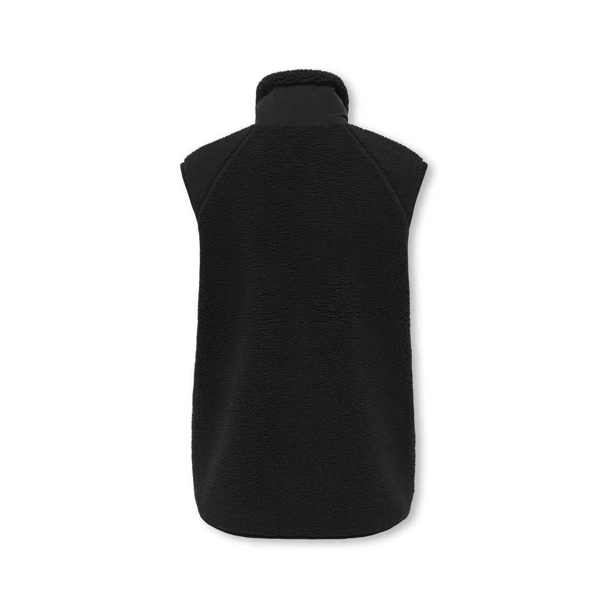 Gilet En Peluche noire - phantom, ONLY & SONS JUNIOR