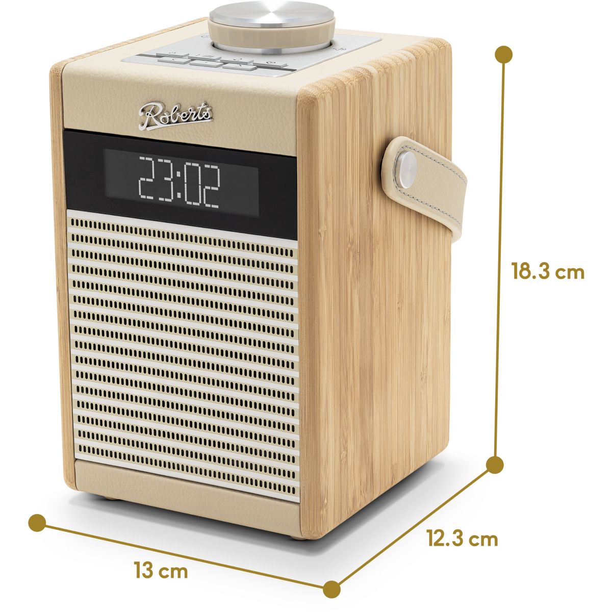 Radio DAB RAMBLER MIDI PASTEL CREME pastel crème, ROBERTS