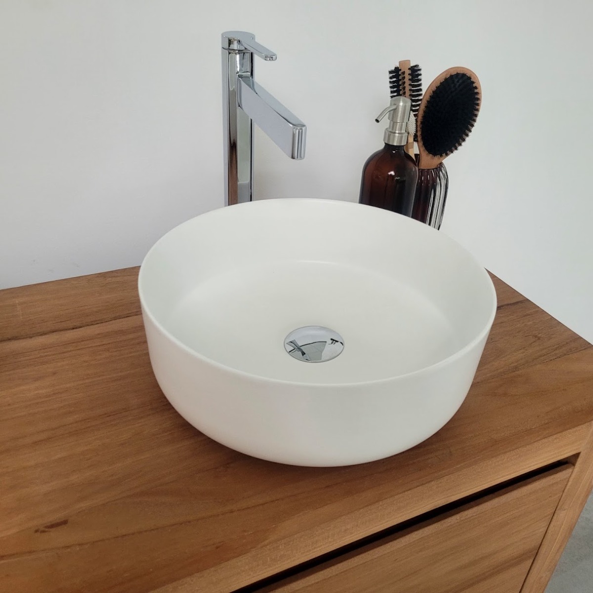 Mitigeur de lavabo cascade chromé, Vito chrome, OCEAN LINE
