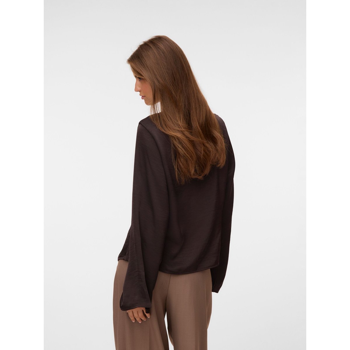 Blouse marron - chocolate torte 1, VERO MODA