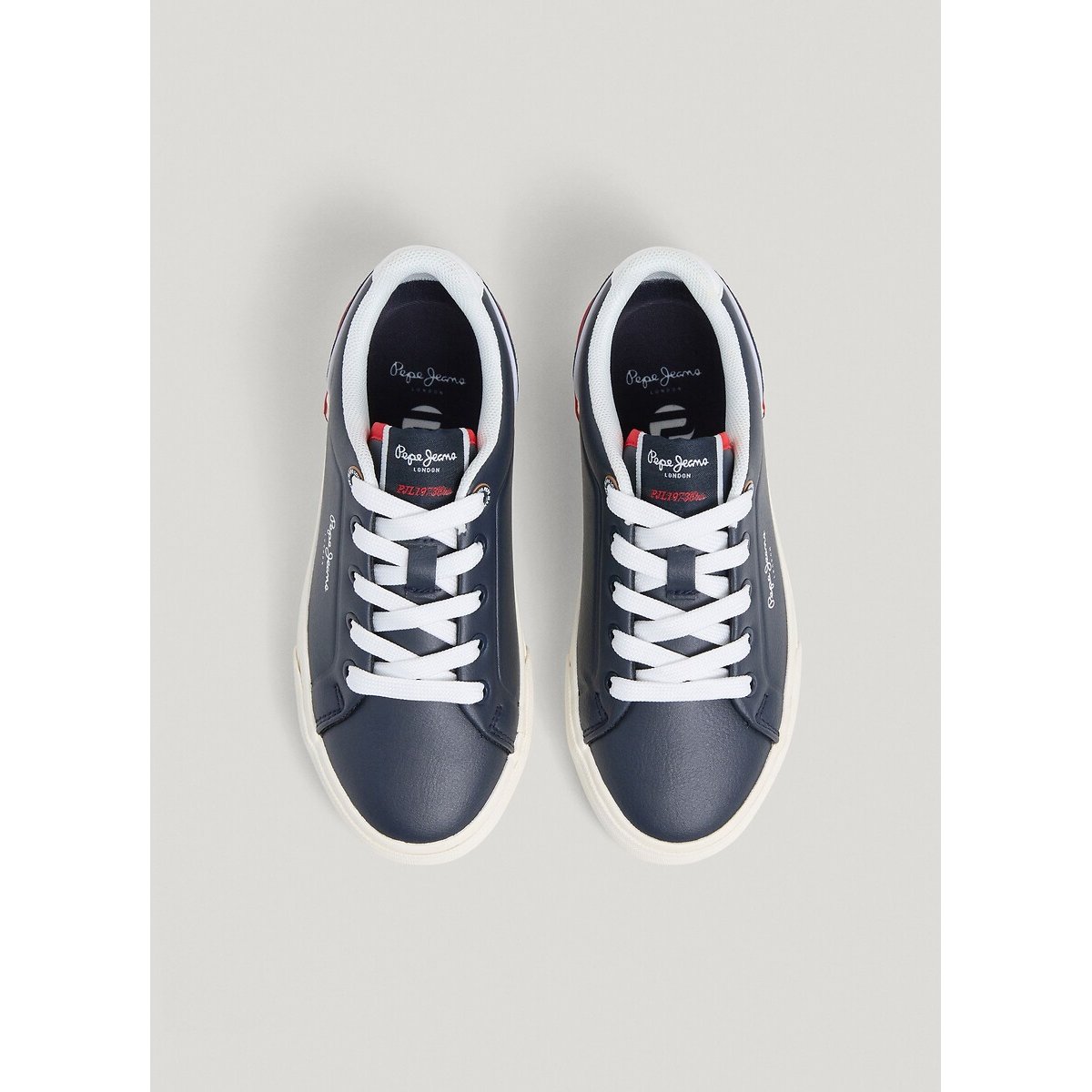 Baskets KENTON CAMPUS bleu marine, PEPE JEANS