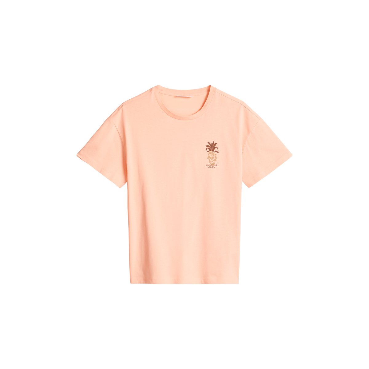 T-shirt DfC relaxed en Basic Single Jersey rose pale, MARC O’POLO DENIM