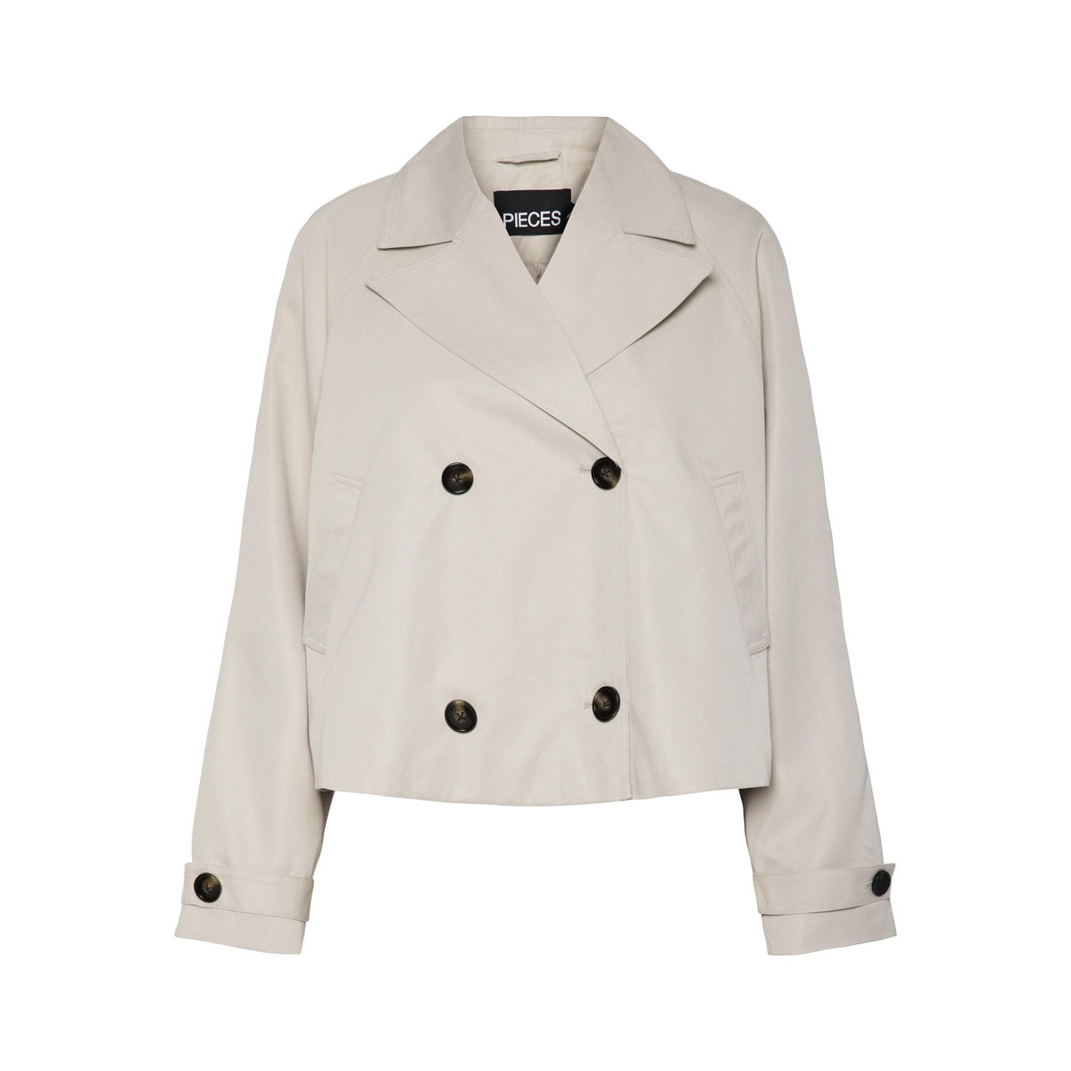 Trench court gris - silver gray, PIECES