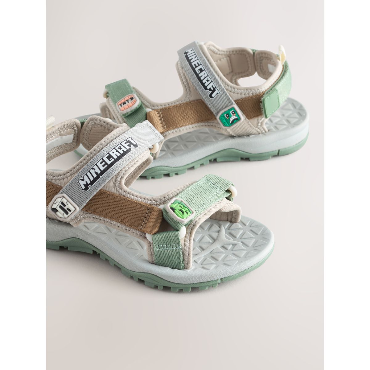 Sandales de randonnée minecraft gris, NEXT