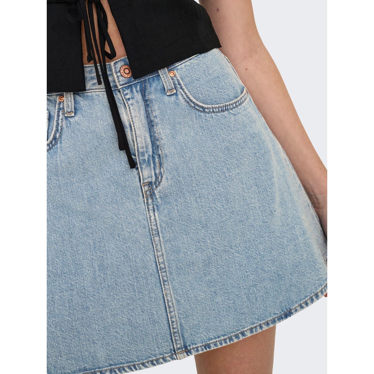 Jupe En Denim light blue denim, ONLY