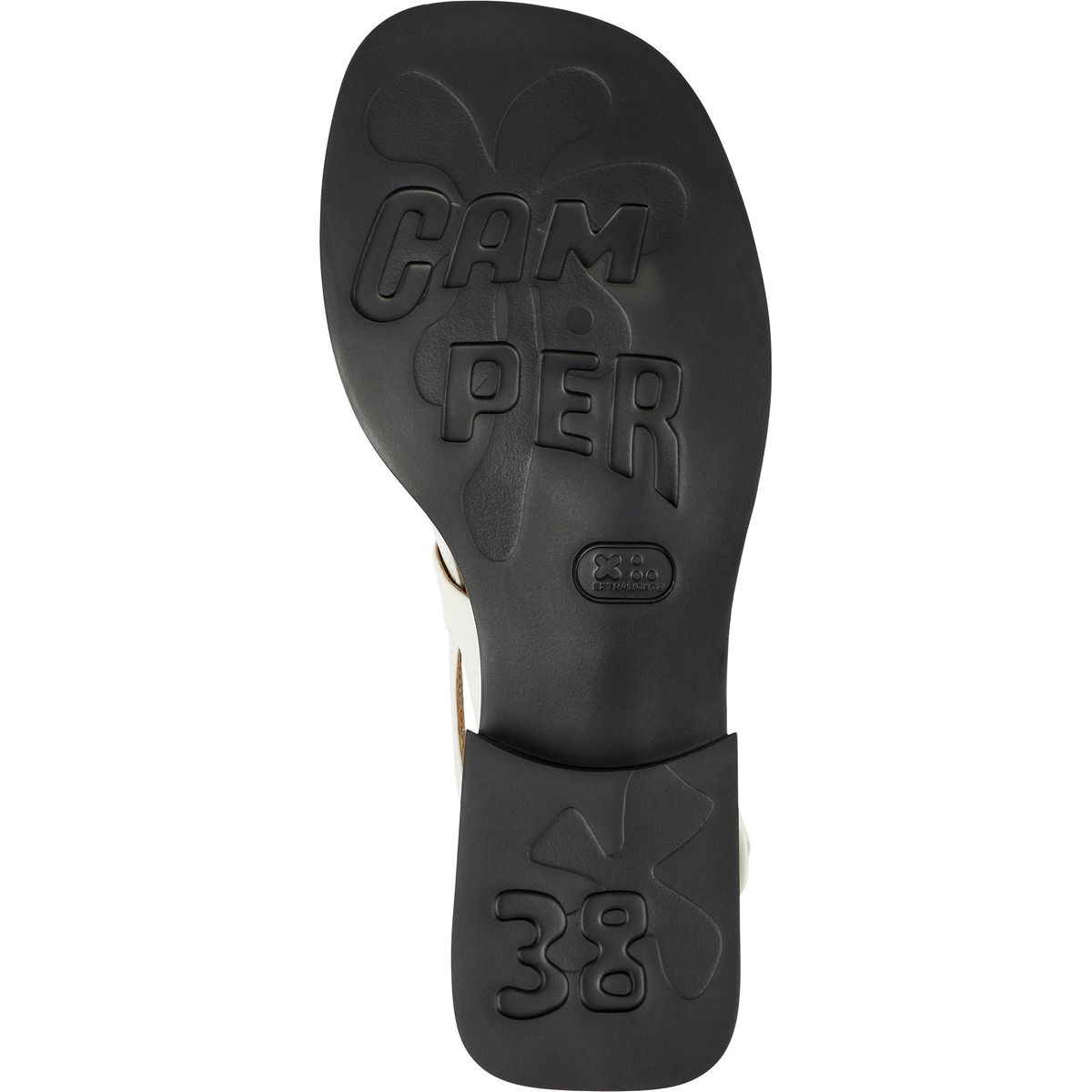 Sandales Dana blanc naturel, CAMPER