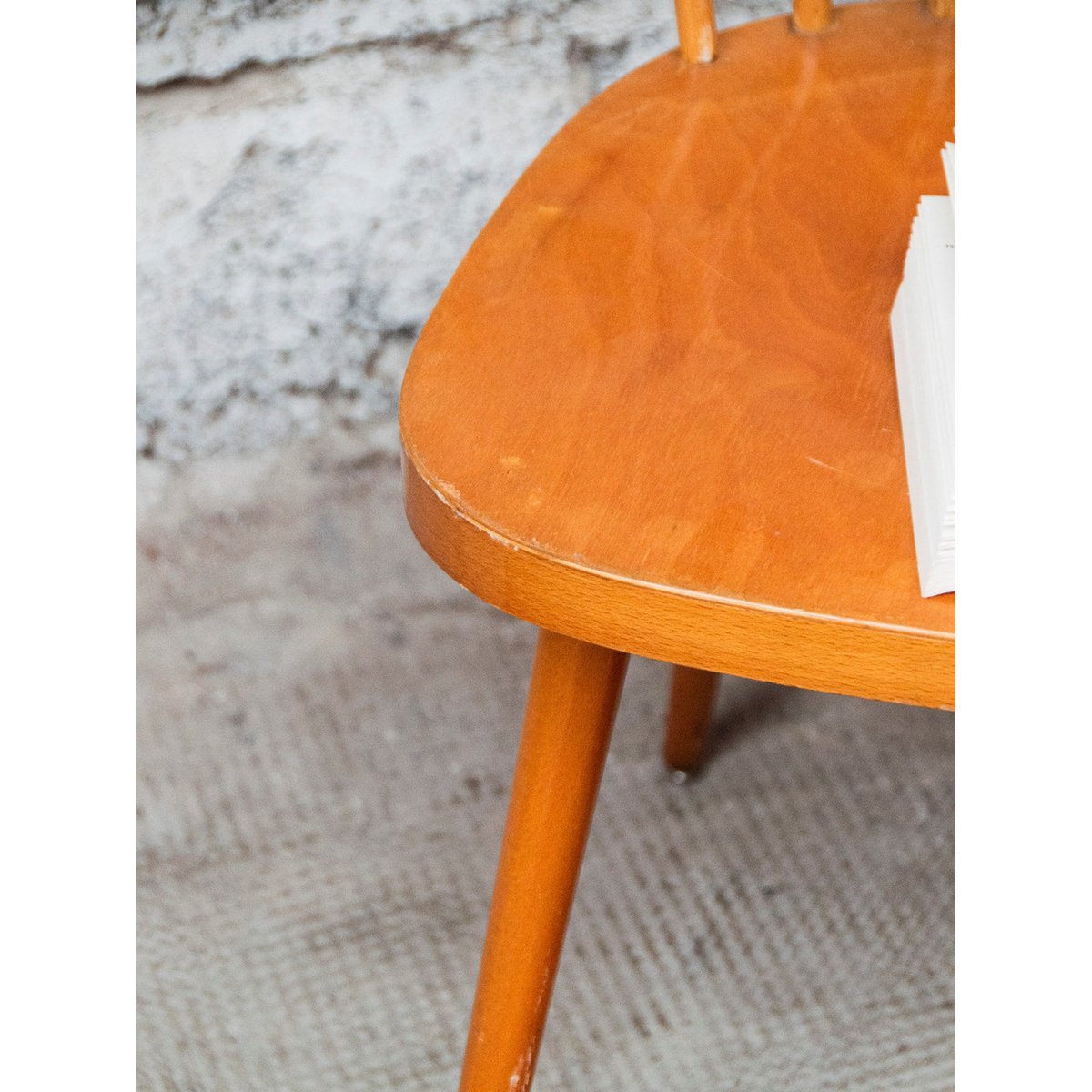 Paire de chaises style Baumann Alma N°730 - Bon état bois, DEBONGOUT