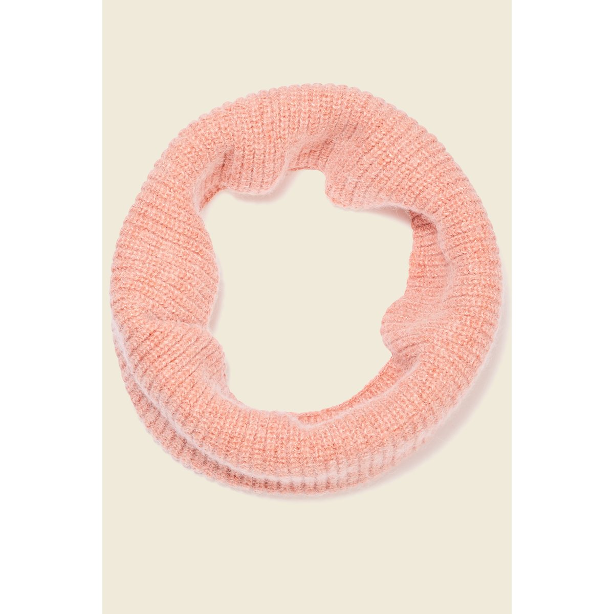 Snood tricoté orange foncé, BONOBO