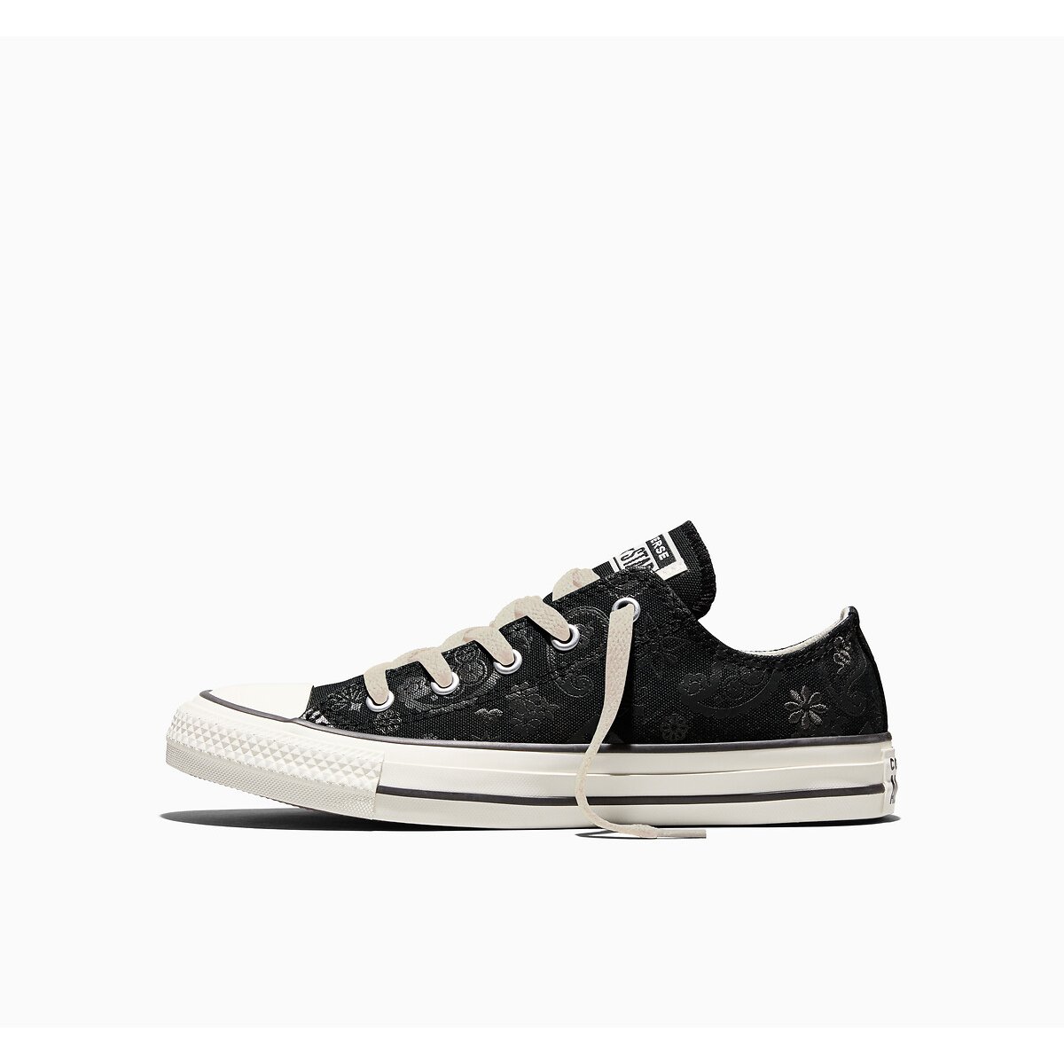 Baskets CHUCK TAYLOR ALL STAR OX PAISLEY noir, CONVERSE