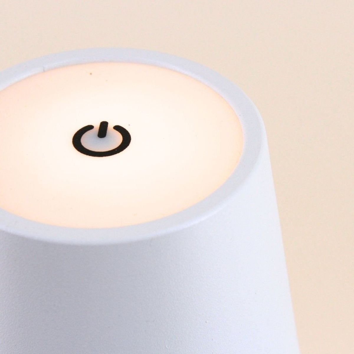 Lampe USB en métal 37cm blanc, ORNAMI