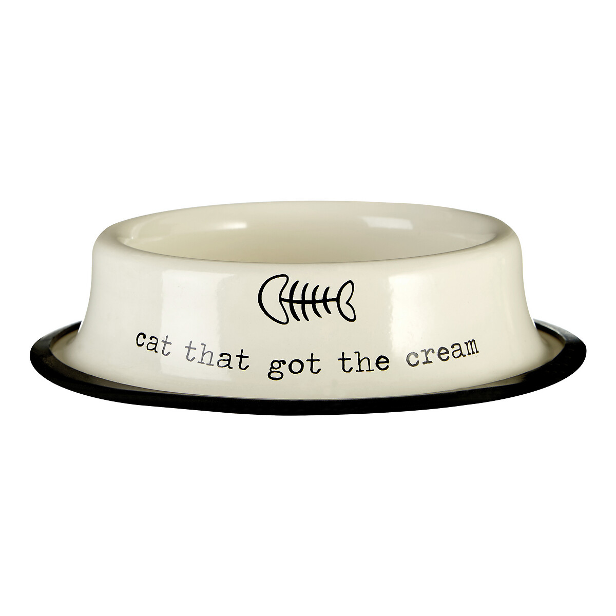 Adore Pets Bowl, Cat That Got The Cream, 0.4 Ltr - Cream cream, SO'HOME