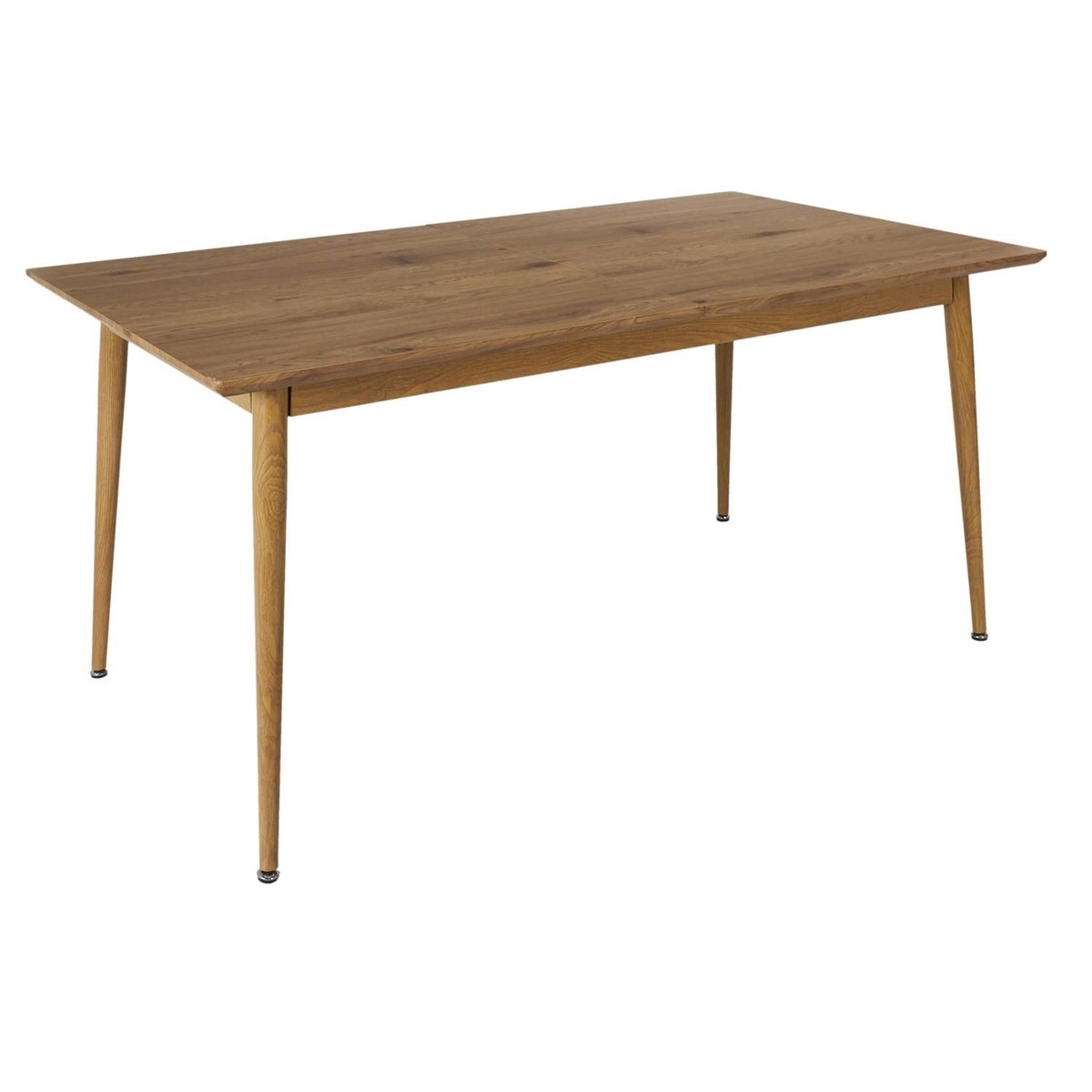 Table extensible en bois 6 à 8 places GASPARD marron, THE HOME DECO FACTORY