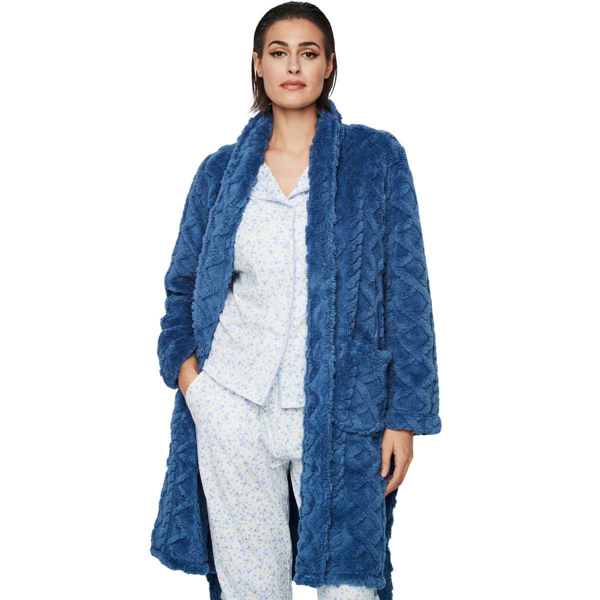 Robe de chambre PC1 STYLE ADD bleu, SELMARK