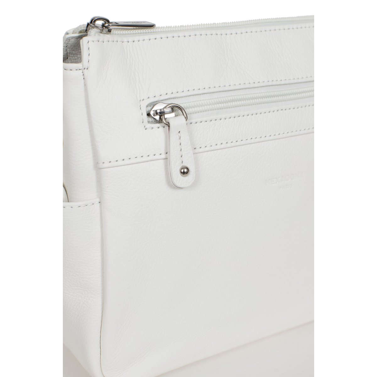 Sac porté travers  CONFORT blanc, HEXAGONA