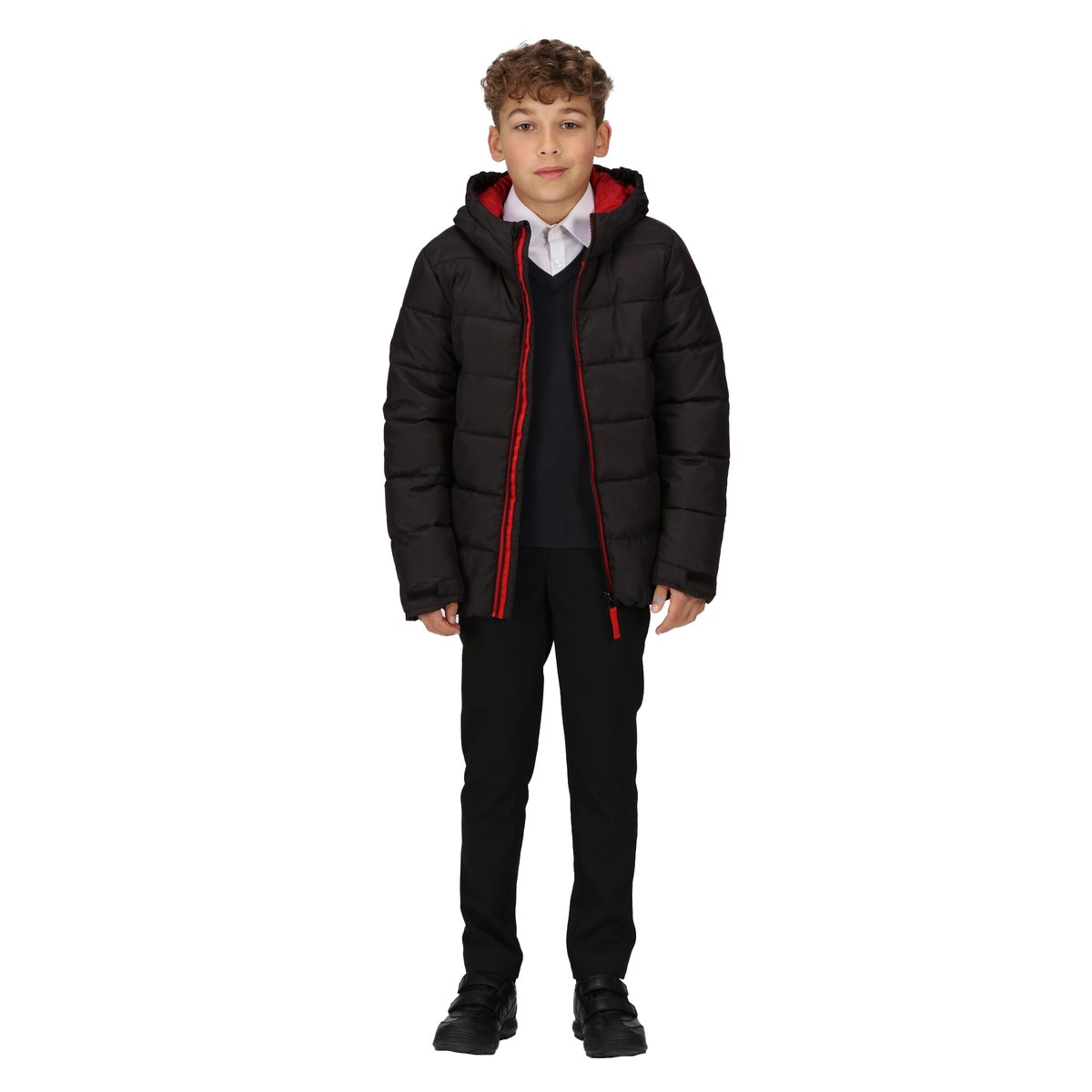 Veste matelassée noir / rouge, REGATTA