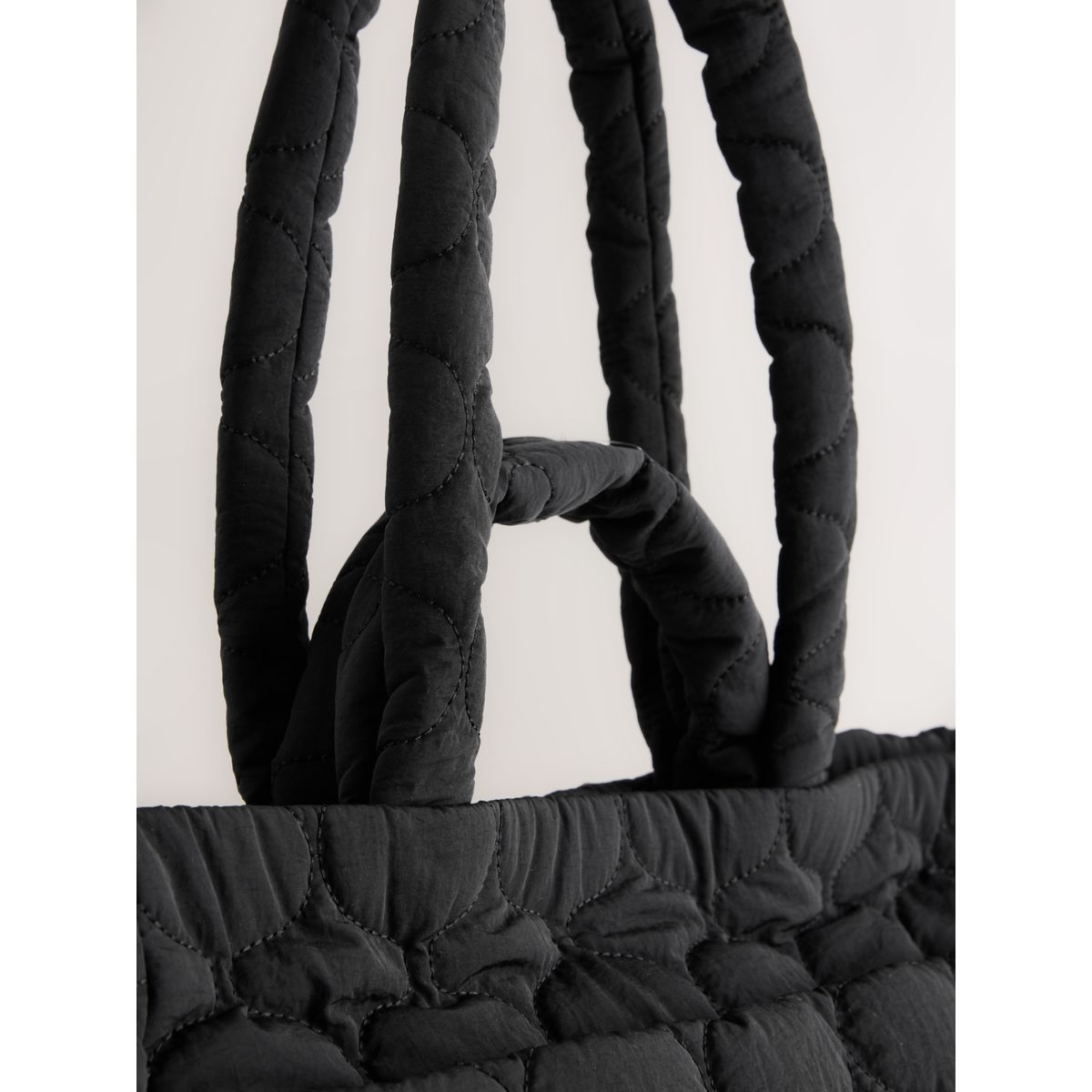 Fourre-tout en nylon noir, NEXT
