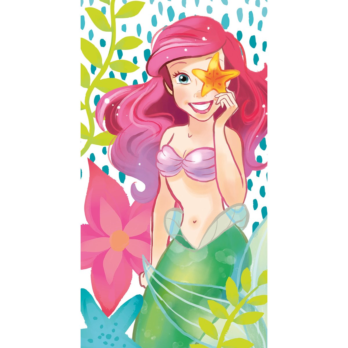 Papier peint Komar - Ariel Seastar - 150 x 280 cm multicolore, HEXOA