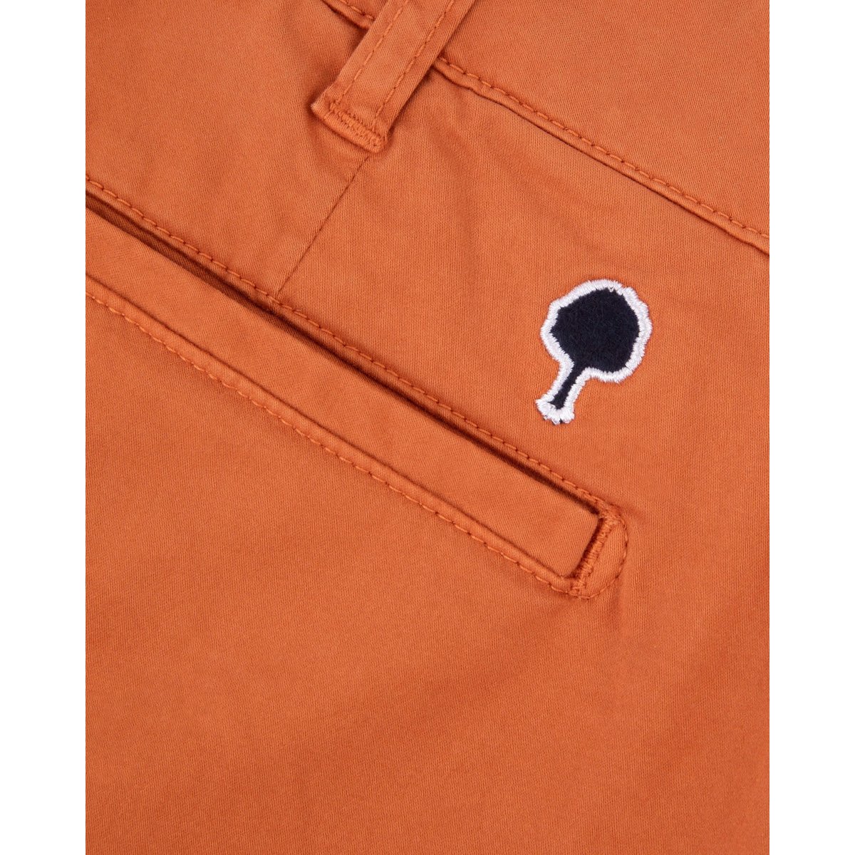 Short chino SAULIEU brique clair, FAGUO