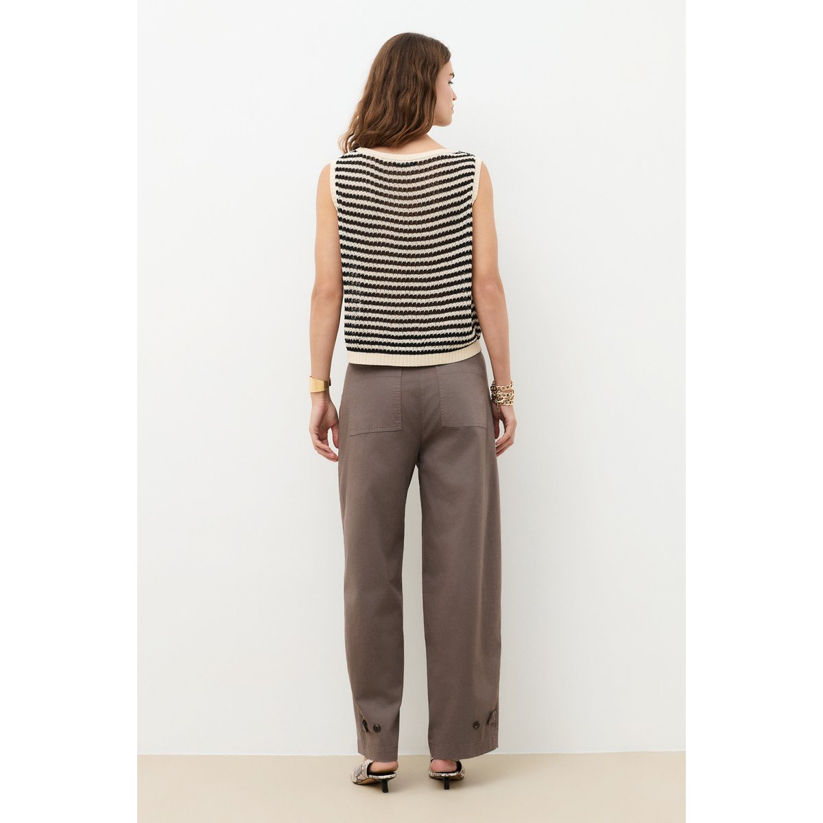 Pantalon Paragon marron, CAROLL