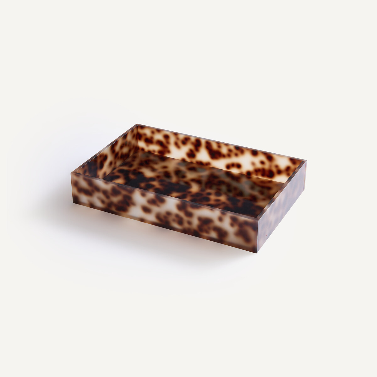 Plateau en acétate teinté, largeur 26,5 cm, PAULEA multicolore, AM.PM