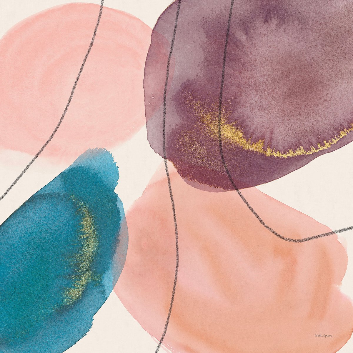Tableau Pétale passion tableau alu dibond, HEXOA