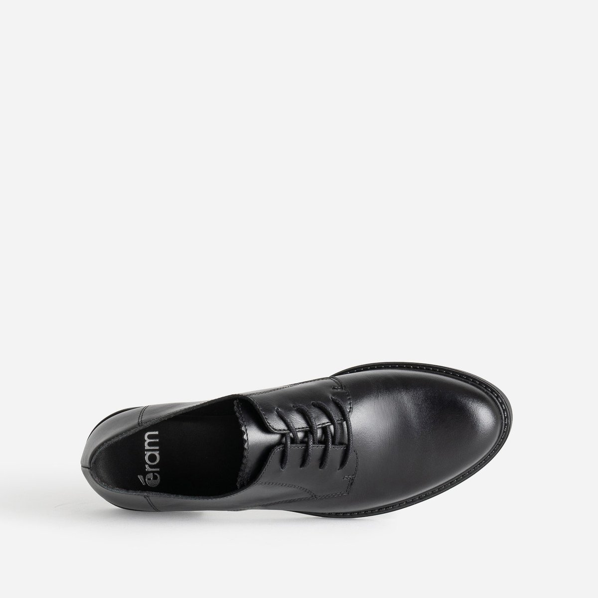 Derby en cuir FLORINE noir, ERAM