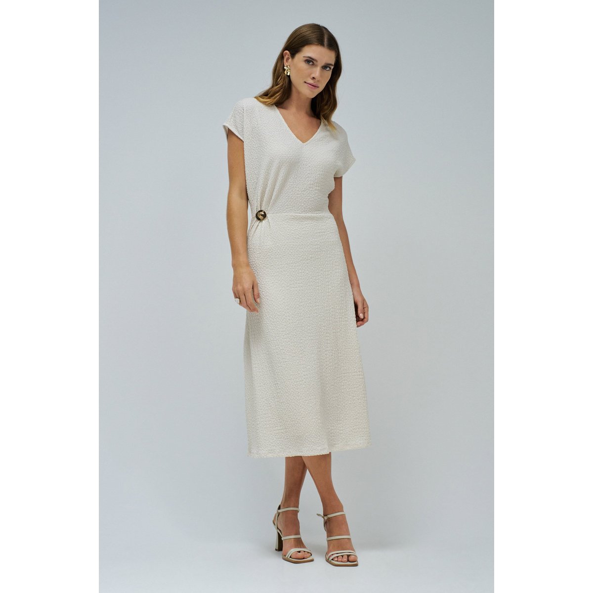 ROBE AVEC TEXTURE beige, SALSA JEANS