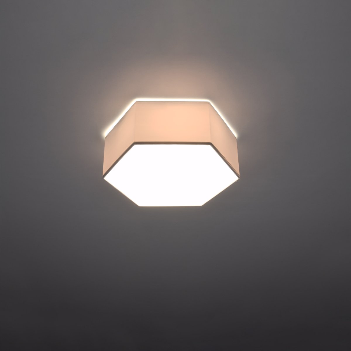 Plafonnier PVC Blanc E27 2 Sunde 11 blanc, EDEN