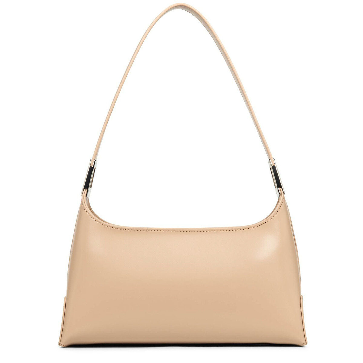 Sac zippé en cuir SUAVE ACE beige foncé, LANCASTER
