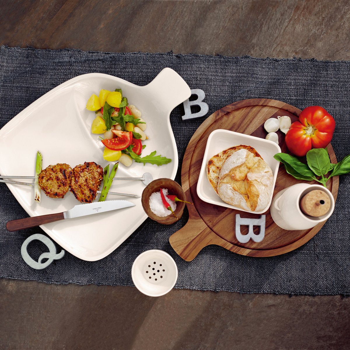 Plat De Service ARTESANO marron, VILLEROY & BOCH
