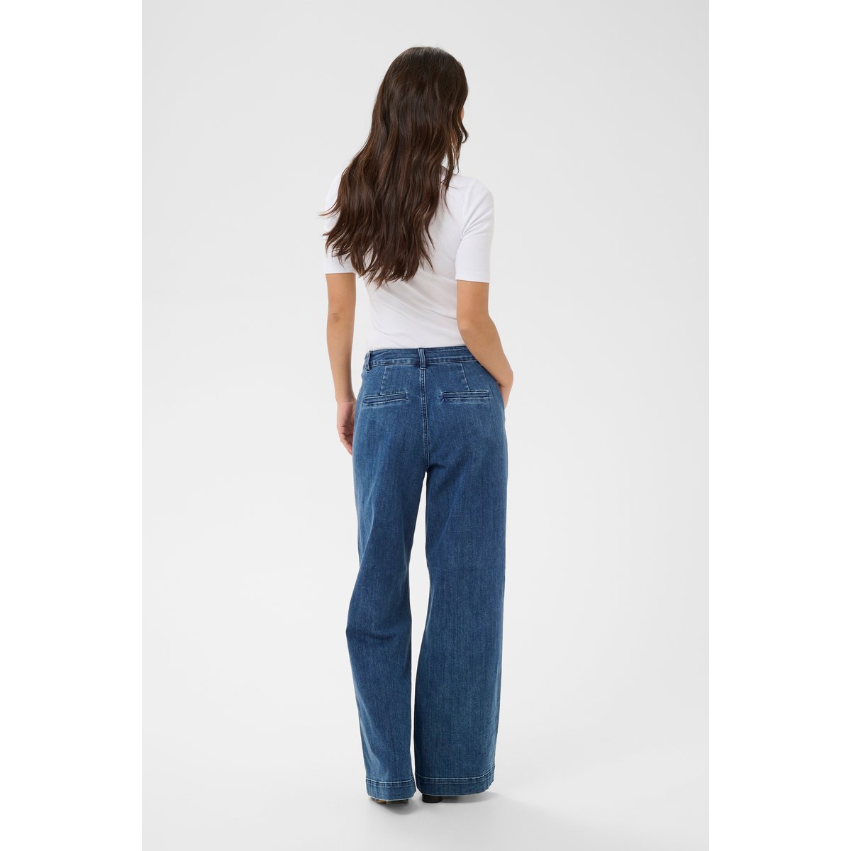 Jeans bleu medium blue denim, KAFFE