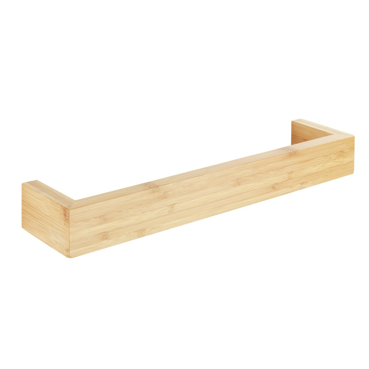 Porte-serviette barre murale BAMBUSA marron, WENKO