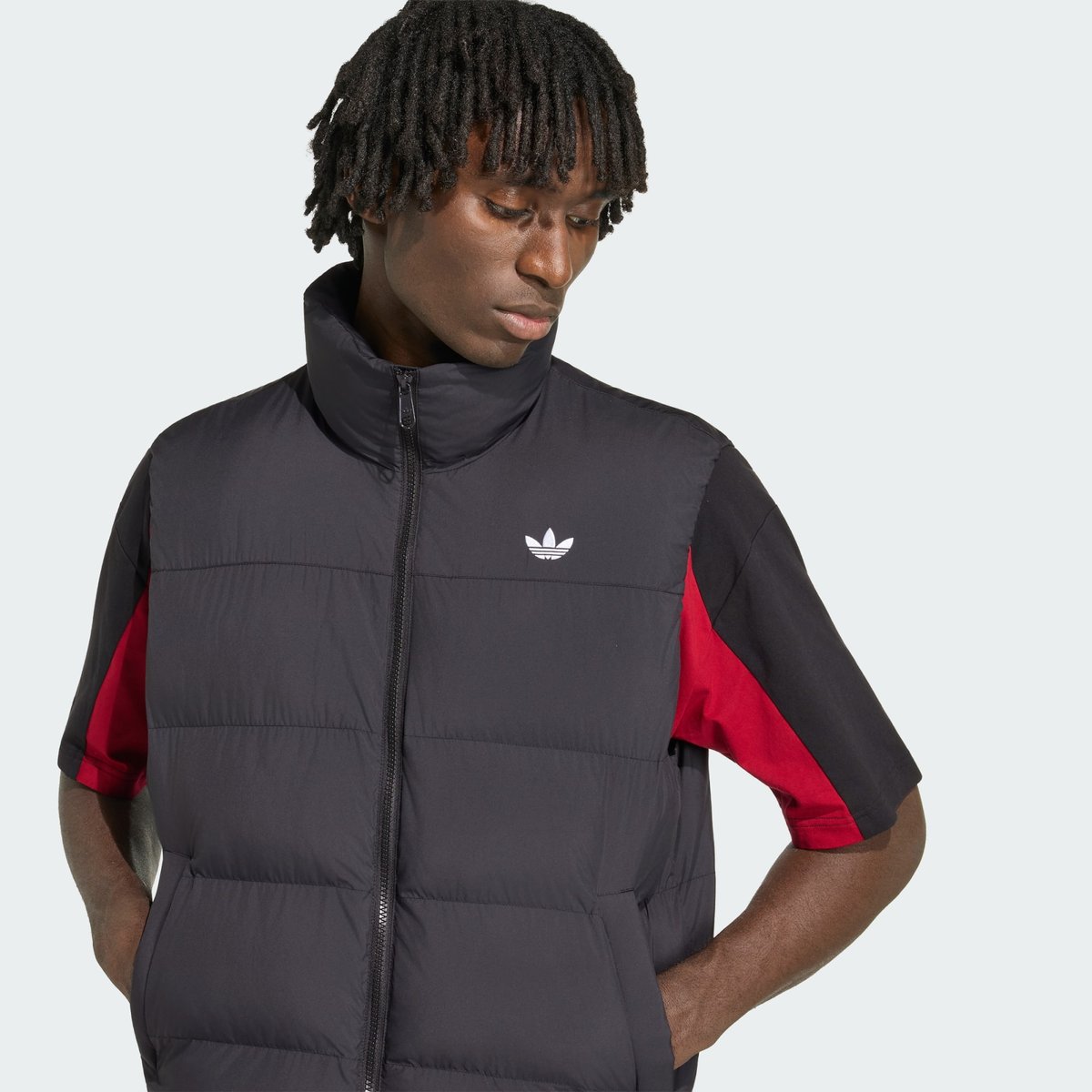 Veste De Pluie À Col Montant Veste De Pluie À Col Montant black, adidas Originals