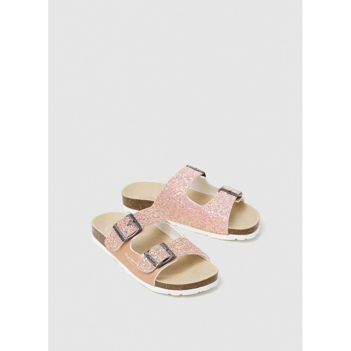 Mules OBAN STAR G orange métallisé, PEPE JEANS