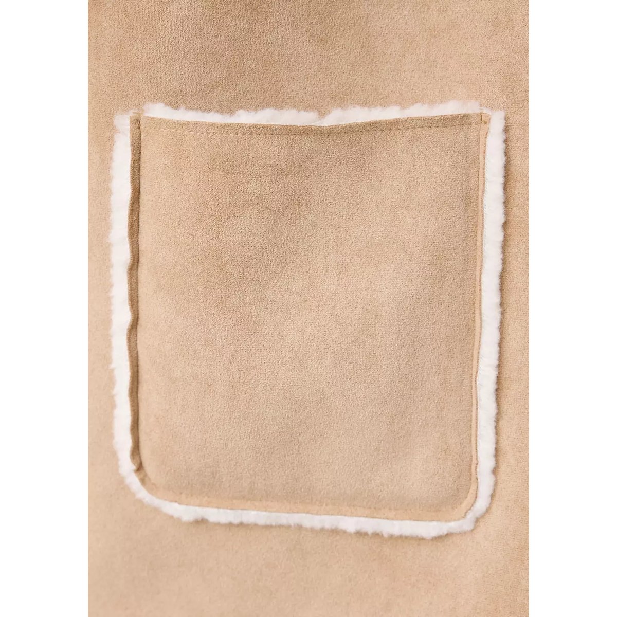 Manteau double face marron, MANGO KIDS