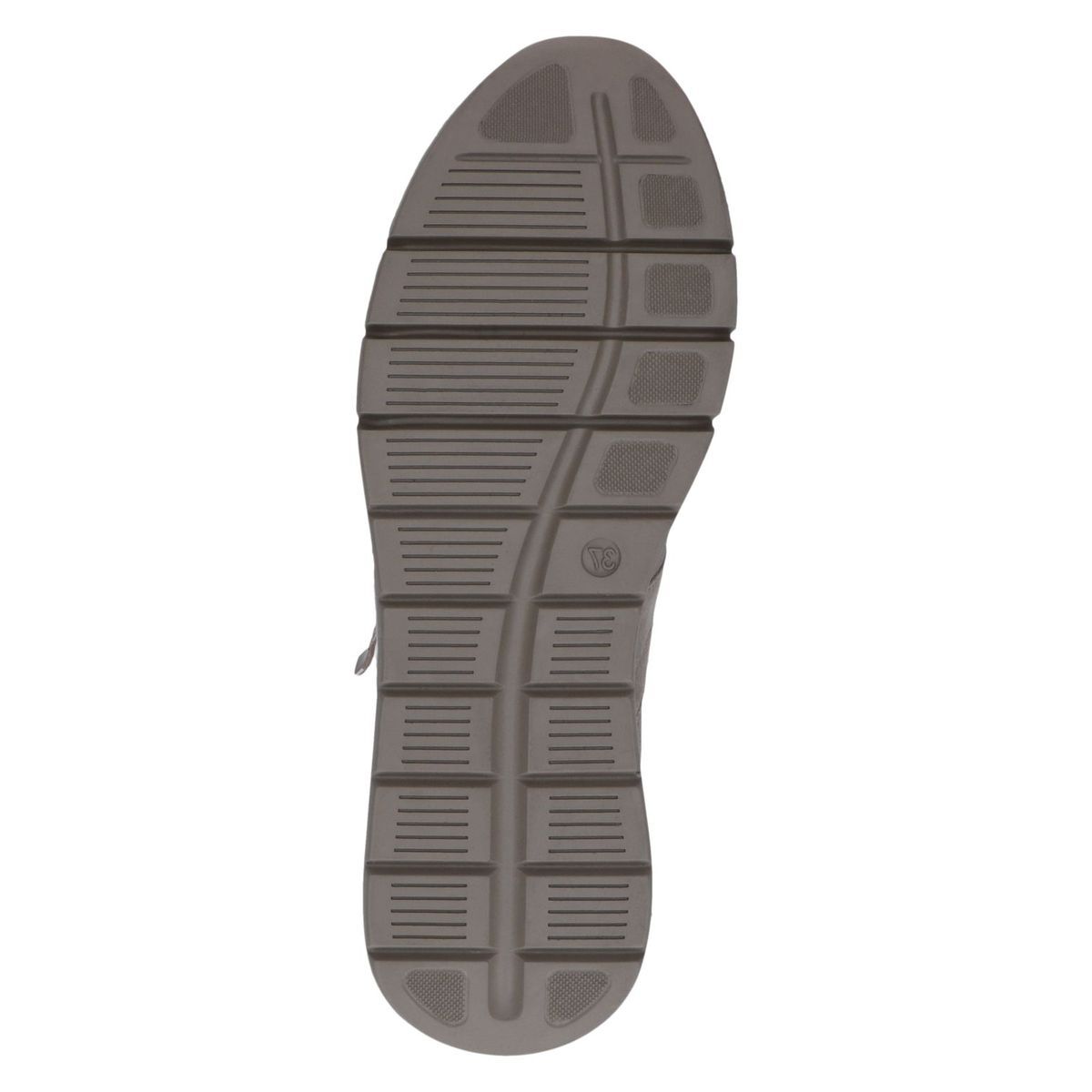 Basket en cuir marron mocca croco, CAPRICE