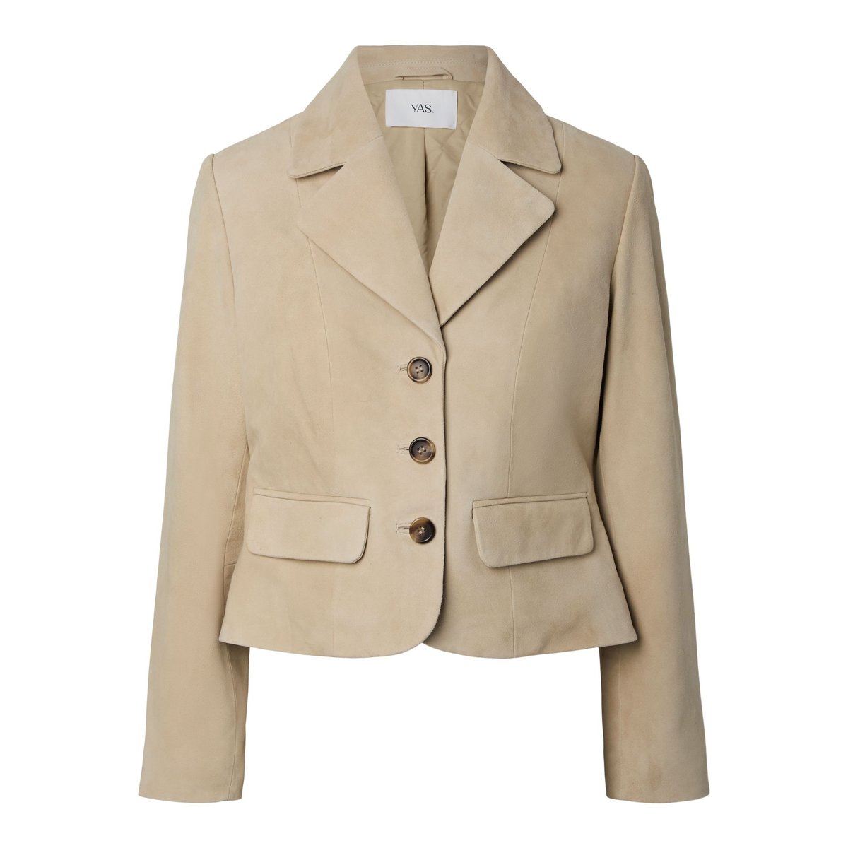 Veste blanc - pale khaki1, YAS