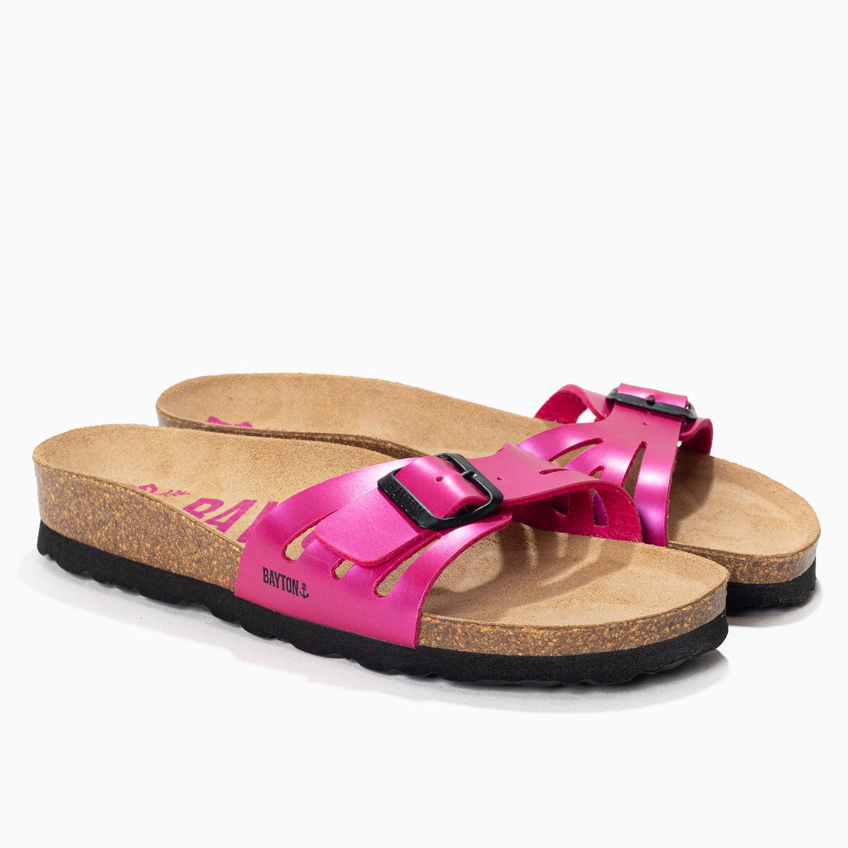 Sandales ATHENA fuschia, BAYTON