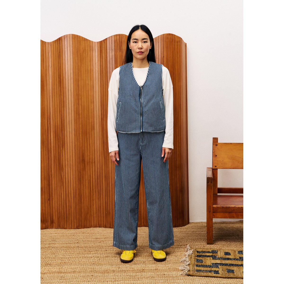 Jean en coton BLEUET bleu jean, FRNCH