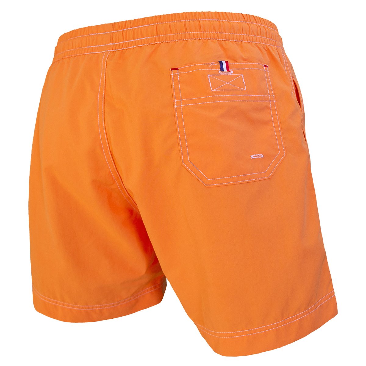 Short de bain MONTAUK 2982 Classic fit orange, LES LOULOUS DE LA PLAGE