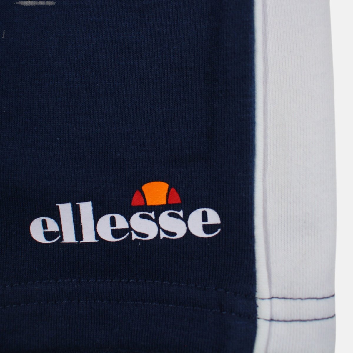 Short molletonné, taille élastique à cordon BLOCK PARTY bleu marine, ELLESSE