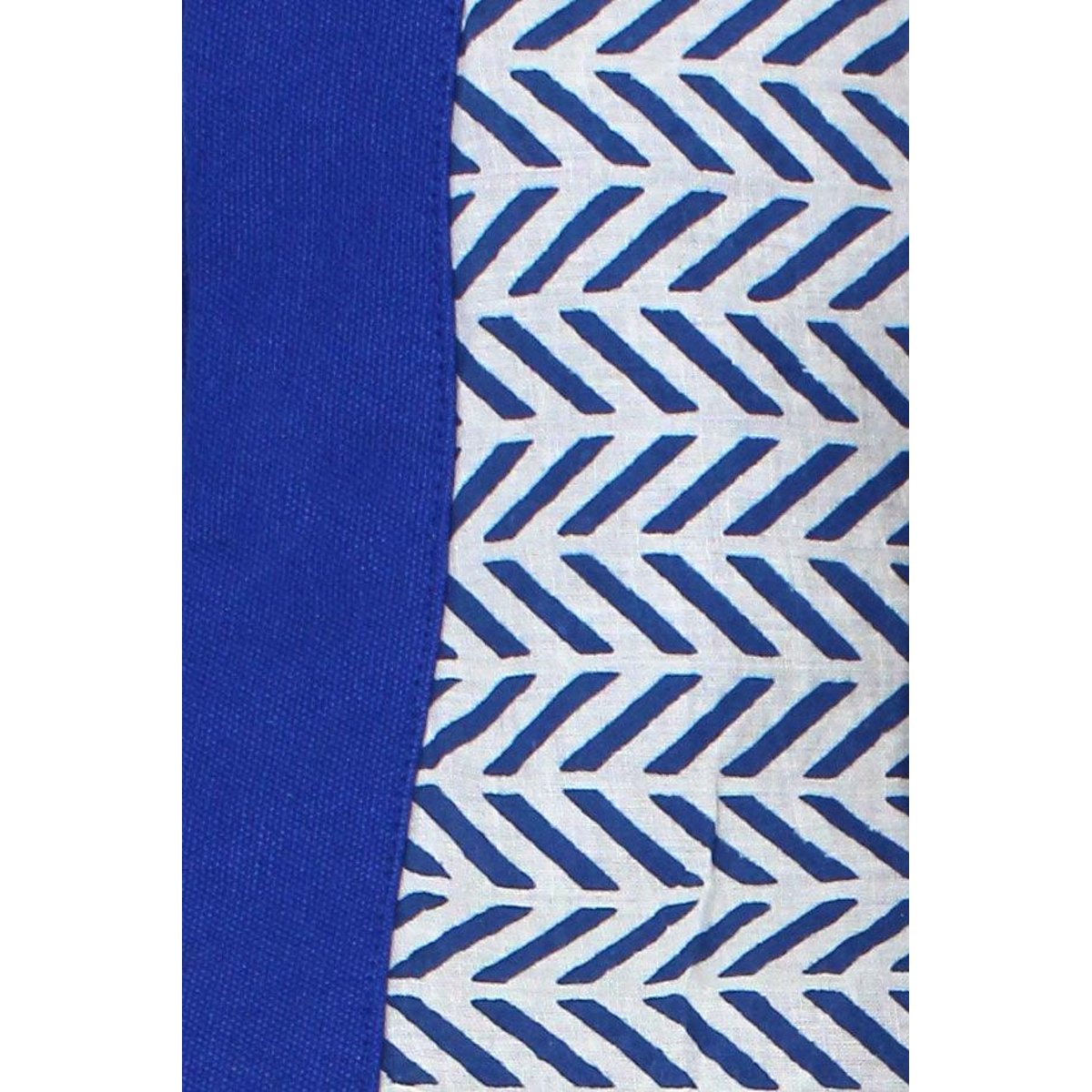 Cabas CÉSAR bleu electrique, HINDBAG