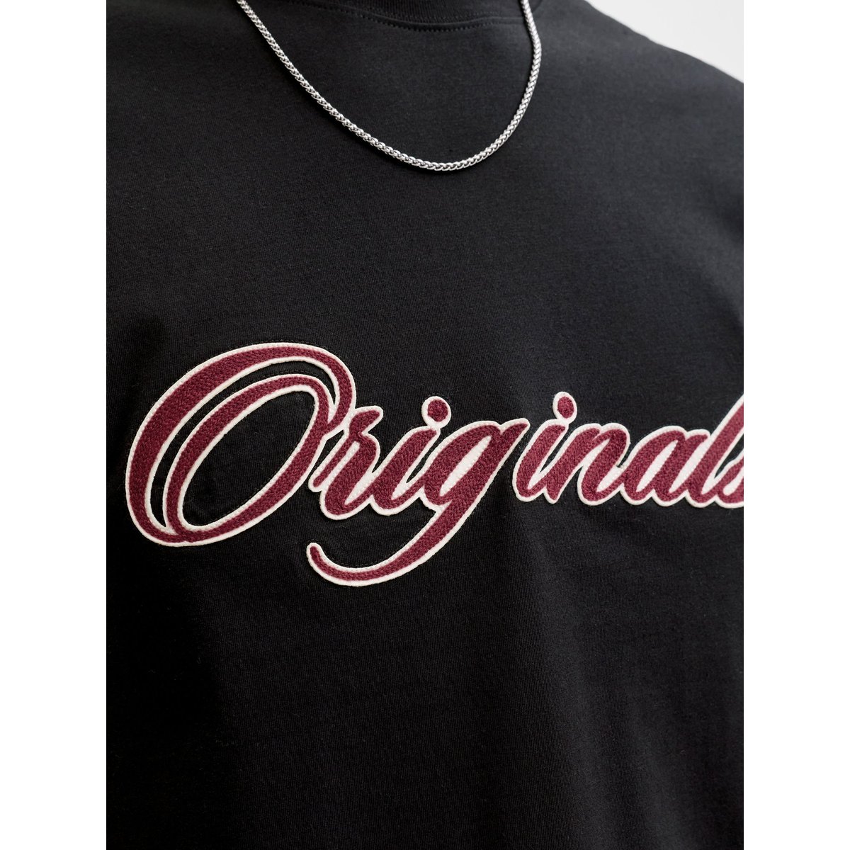 T-Shirt black 1, JACK & JONES