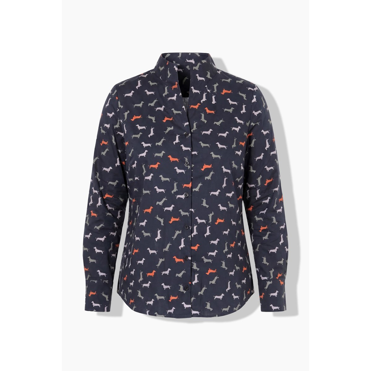 Chemisier motif teckels marine, ULLA POPKEN
