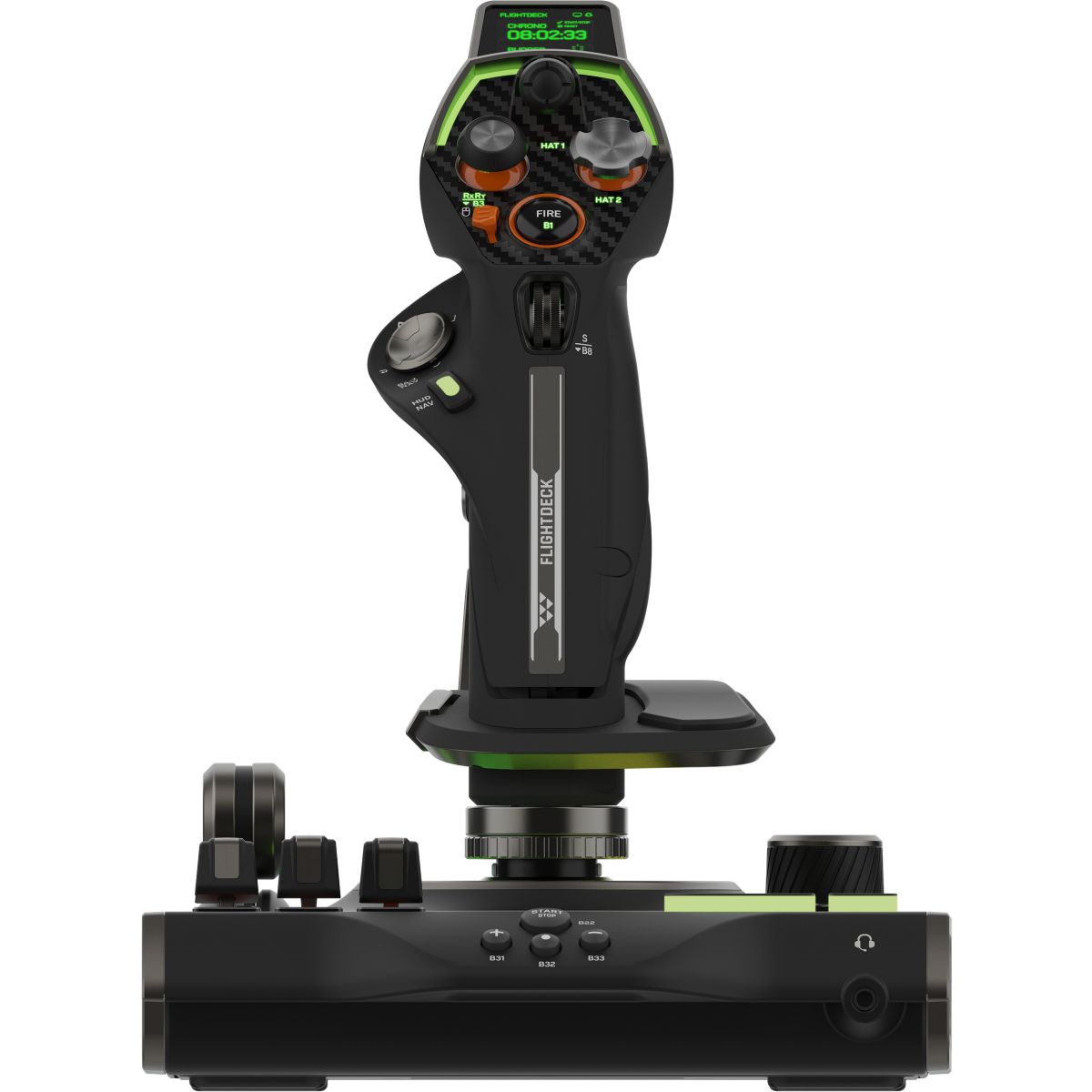 Hotas VelocityOne FlightDeck couleur unique, TURTLE BEACH