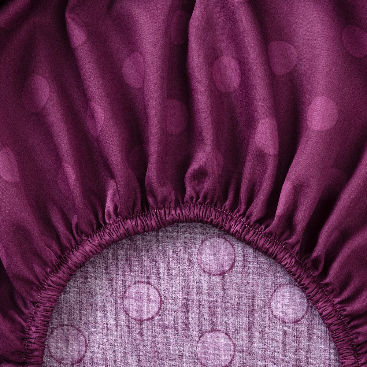 Drap housse en satin, K BOUQUET multicolore, KENZO HOME