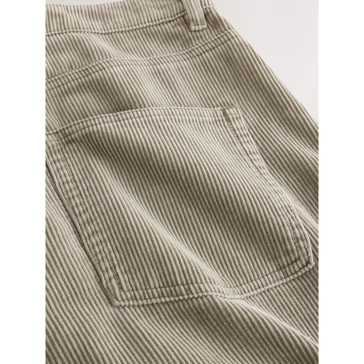 Pantalon à 5 poches en velours côtelé grège, NEXT