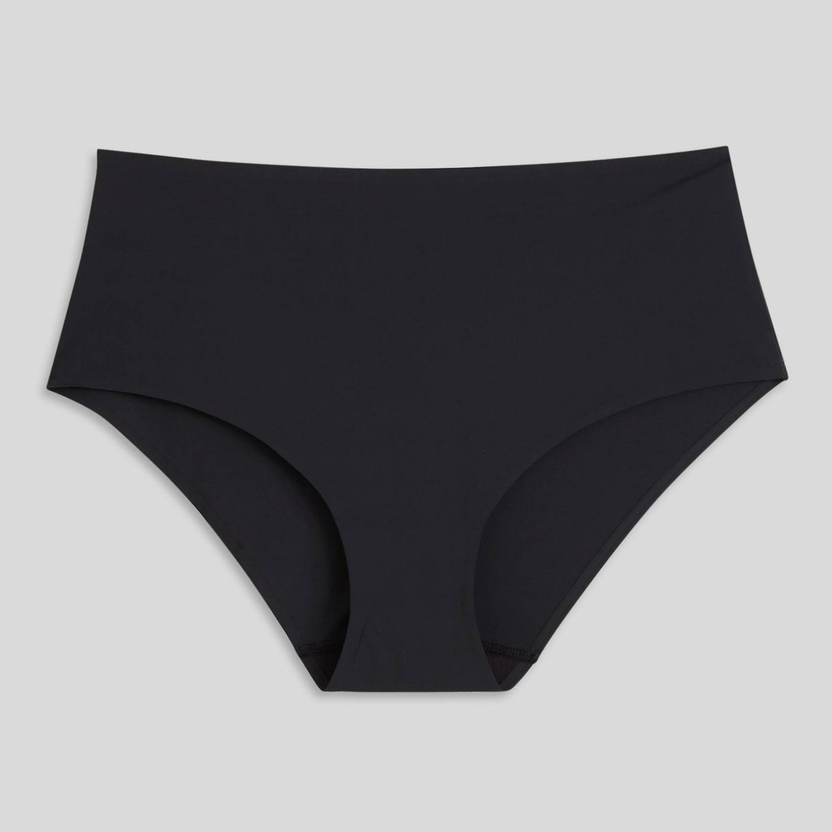 Culotte taille haute noir, MONOPRIX