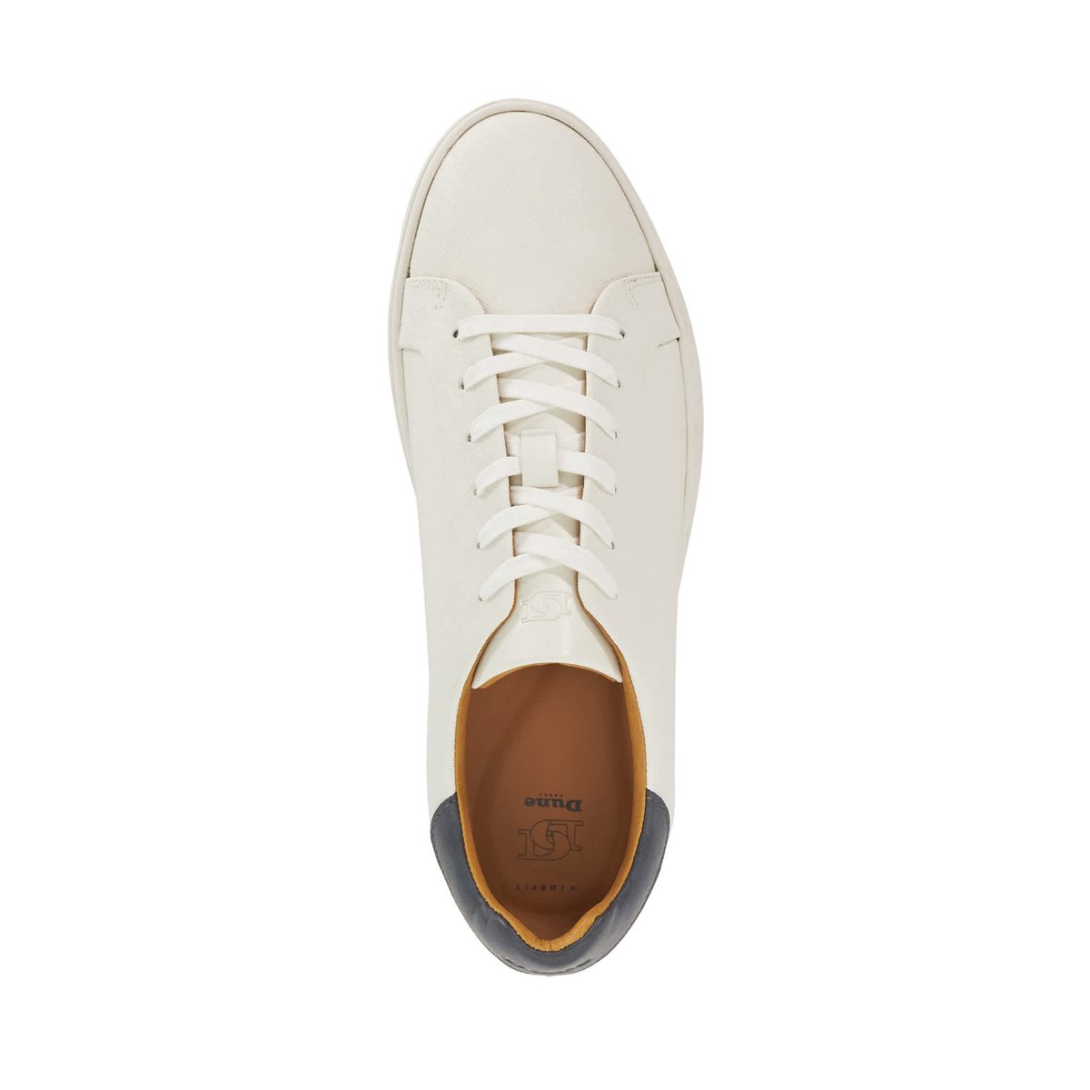 Baskets à lacets - TRACES Wide Fit white-synthetic, DUNE LONDON
